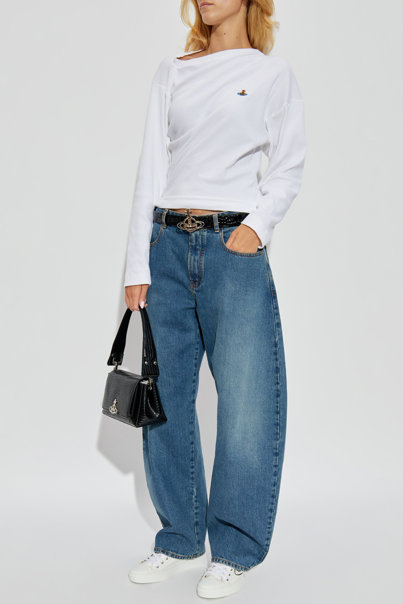 White Ribbed top Vivienne Westwood - Vitkac AS